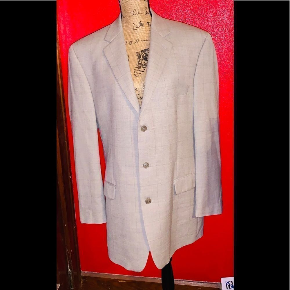 Calvin Klein 3 button blazer size 44L